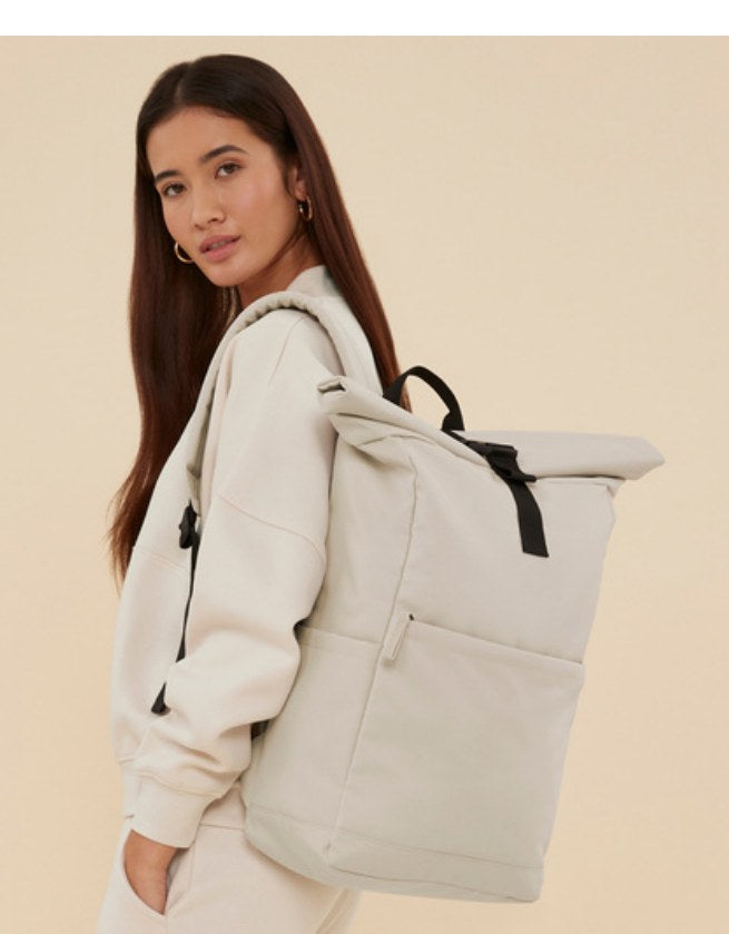 Premium Recycled Roll Top Backpack — fotografija 1