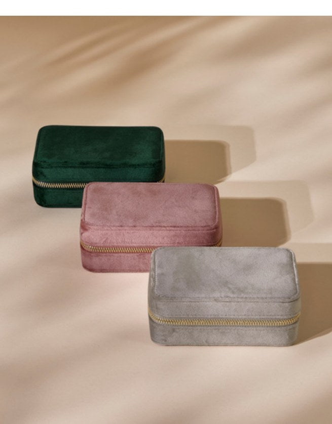Velvet Travel Jewellery Box — fotografija 1